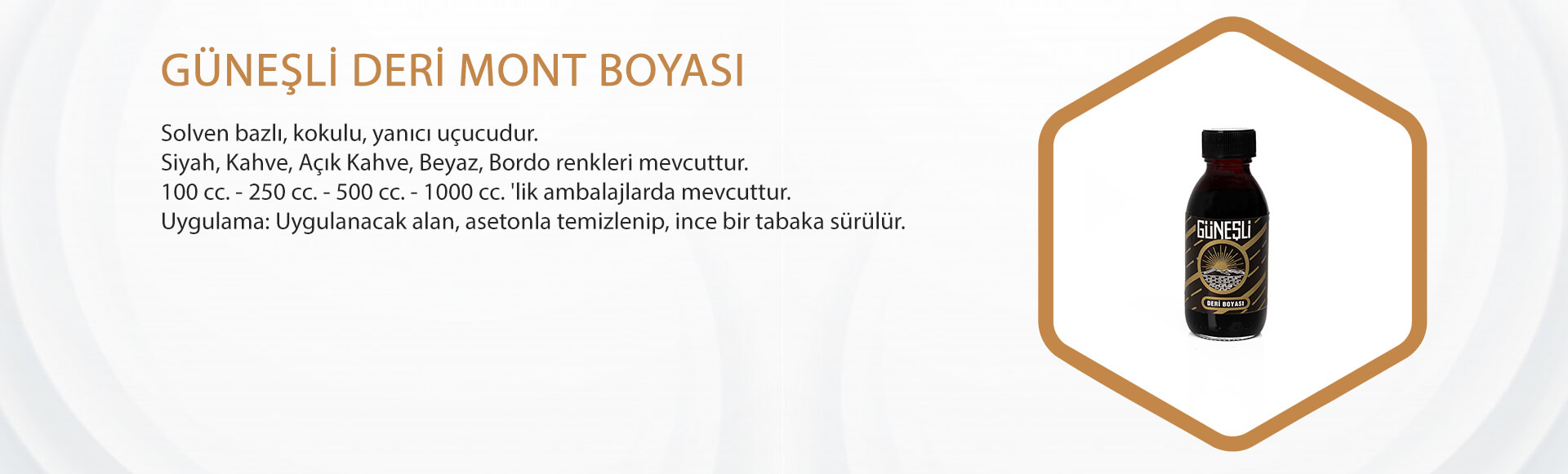 Güneşli Yüz Vernik